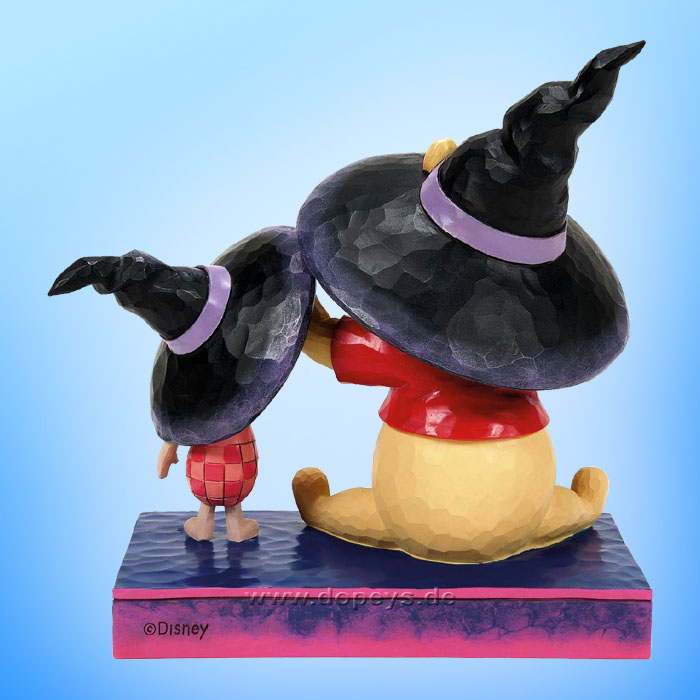 Disney Traditions - Pooh and Piglet with Witch Hats (Winnie the Boo!) figurine by Jim Shore 6016595