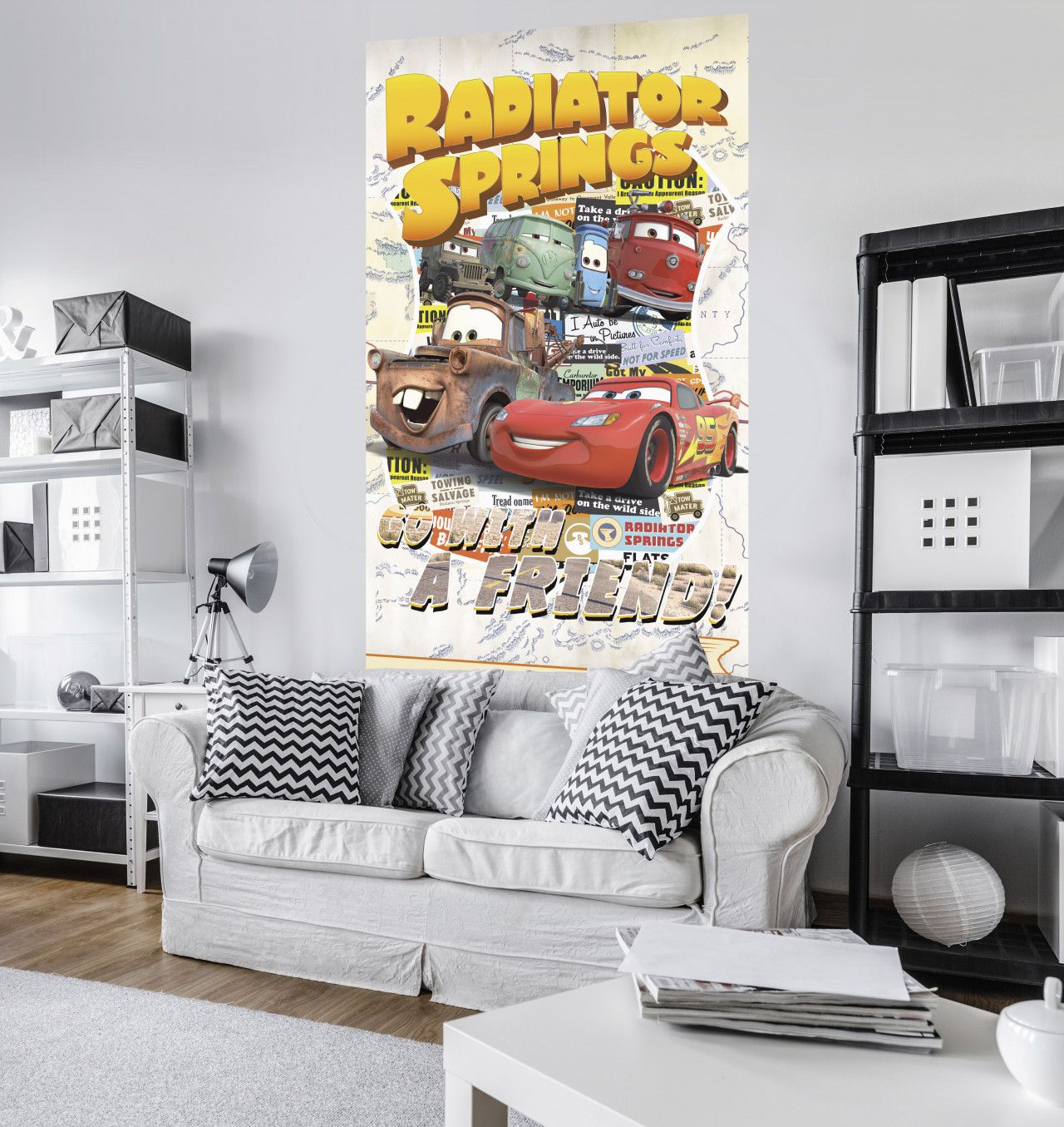 Disney Vlies Fototapete "Cars Take The Open Road" 1,20m x 2,00m