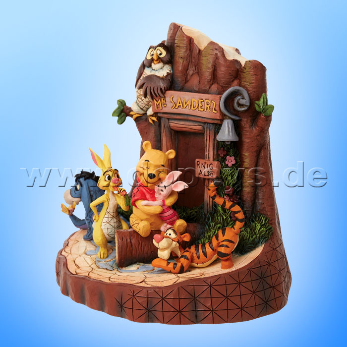 Disney Traditions - Hundred-Acre Pals (Winnie Puuh & Freunde Baumstamm) von Jim Shore 6010879