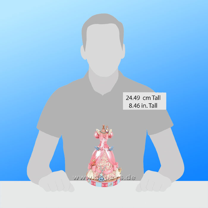 Disney Traditions - Cinderella's Dress Musical Figurine (A Dress for Cinderelly) figurine by Jim Shore 6016340