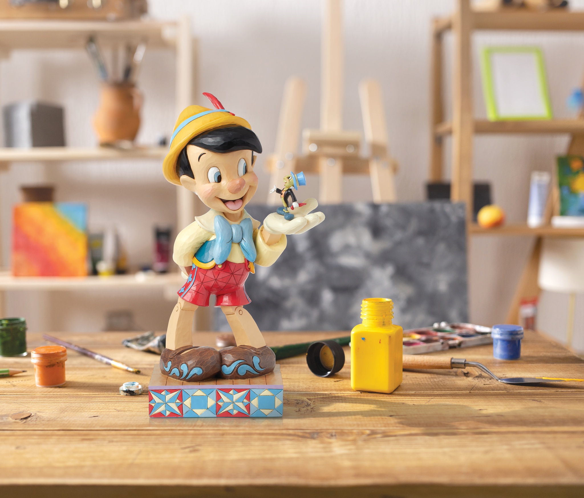 Disney Traditions - Pinocchio XL (When Dreams Come to Life) figurine by Jim Shore 6016348