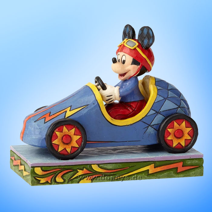 Disney Traditions / Jim Shore figurine from Enesco "Mickey Takes The Lead (Soap Box Derby Mickey)" 6000974