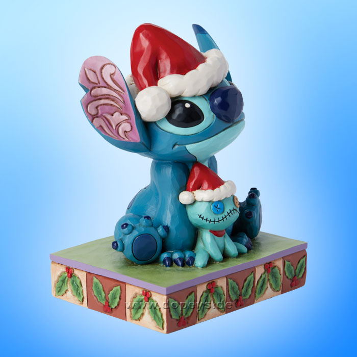 Disney Traditions - Santa Stitch with Scrump (Christmas Buddies) figurine by Jim Shore 6015007