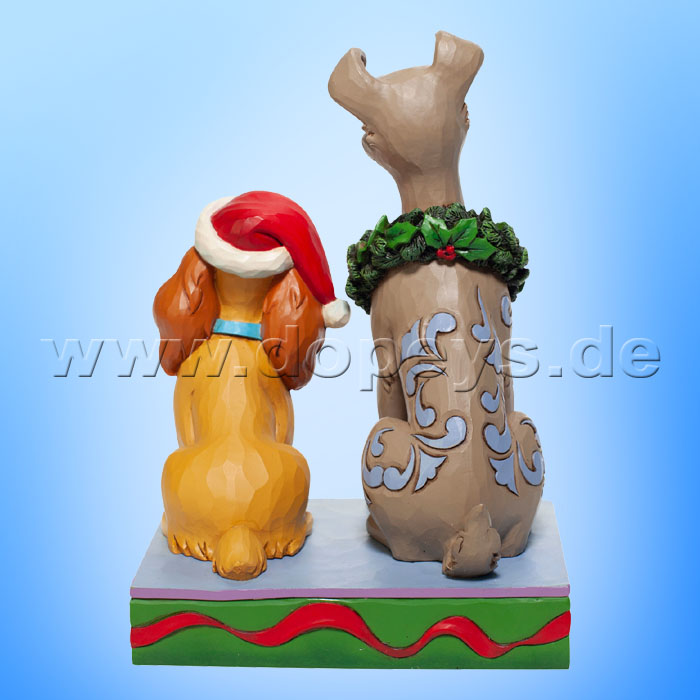 Disney Traditions - Decked out Dogs (Susi und Strolch feiern Weihnachten) von Jim Shore 6007071