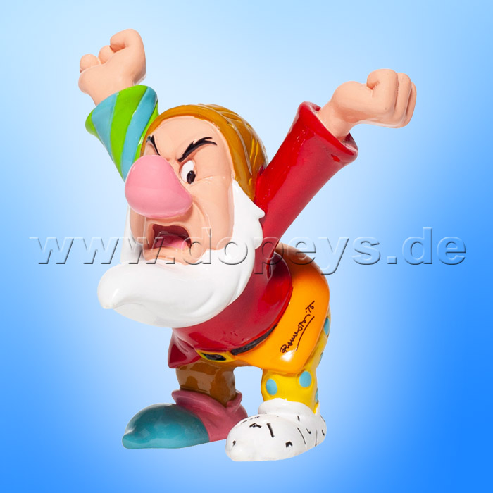 Disney Figur - Mini "Brummbär" 7 Zwerge von Romero Britto 6007102
