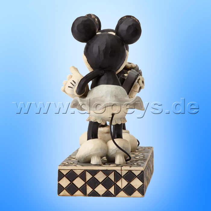 Disney Traditions - Real Sweetheart (Mickey & Minnie Retro Black & White) figurine by Jim Shore 4009260