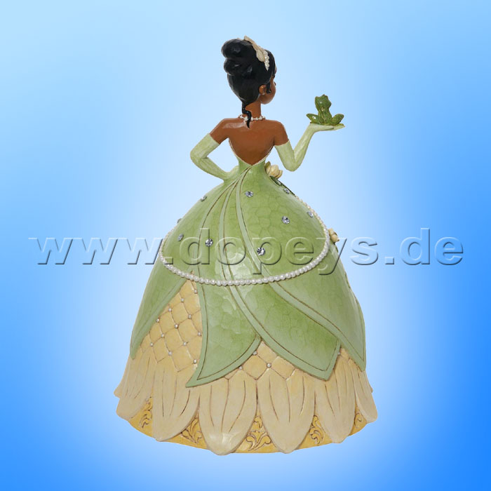 Disney Traditions Figur - Tiana Deluxe (Just One Kiss) von Jim Shore 6011921