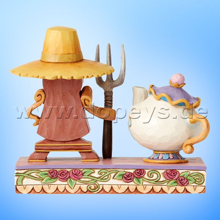 Workin Round The Clock (Madame Pottine & Herr von Unruh) Figur von Disney Traditions / Jim Shore - Enesco 6002813