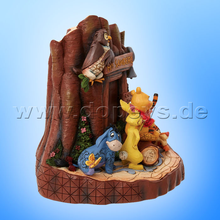 Disney Traditions - Hundred-Acre Pals (Winnie Puuh & Freunde Baumstamm) von Jim Shore 6010879