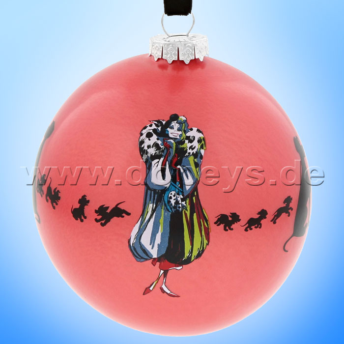 Disney Enchanting Collection - One Classy Devil (Cruella De Vil Christmas Bauble) A30002