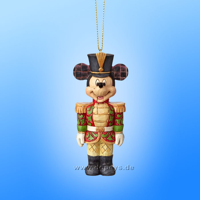 Disney Traditions / Jim Shore figurine from Enesco "Mickey Mouse Nutcracker (Hanging Ornament)" A29381