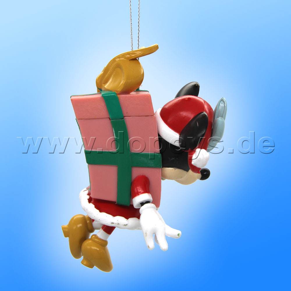 Kurt S. Adler - Disney "Minnie's Present" Minnie Mouse as a Christmas Present Hanging Ornament DN37054