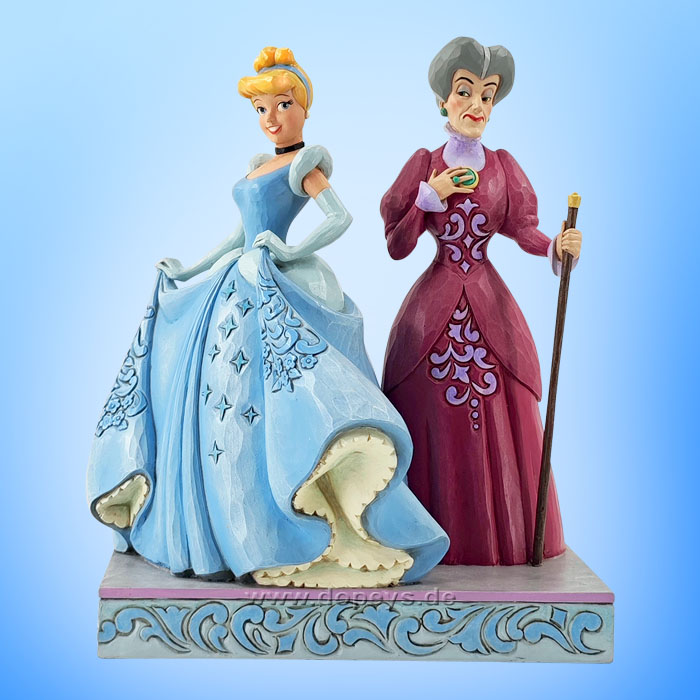 Disney Traditions Figur - Cinderella & Lady Tremaine, Gut gegen Böse (Cruel And Compassionate) von Jim Shore 6014324