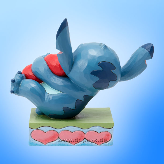 Disney Traditions - Stitch Hugging a Heart (Heart Struck) figurine by Jim Shore 6014316