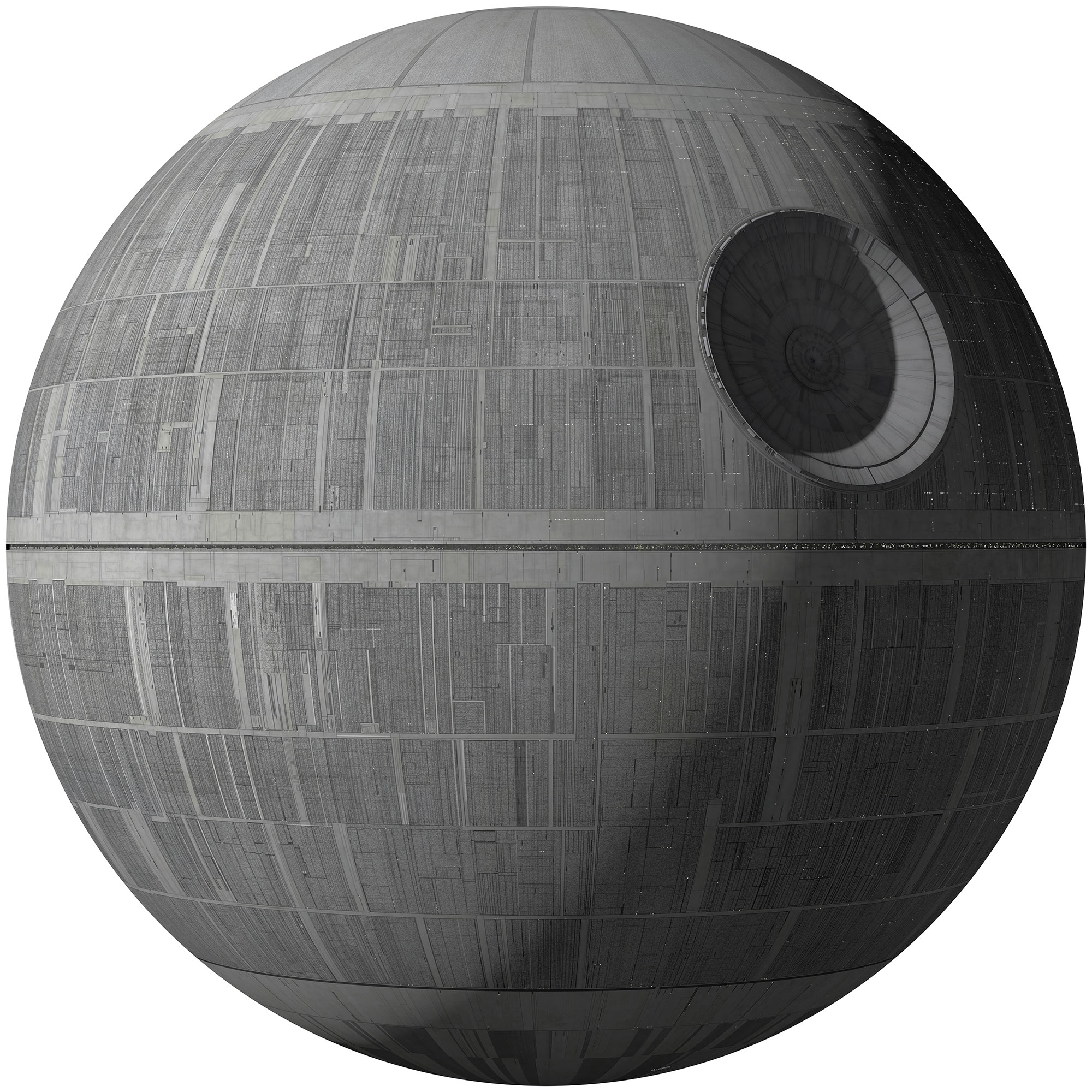 Star Wars Vlies Fototapete selbstklebend "Star Wars XXL Death Star" 127cm x 127cm