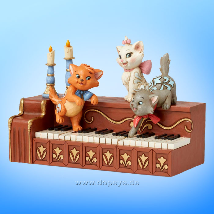 Disney Traditions - Aristocats Kittens on Piano (Paws at Play) figurine by Jim Shore 6016349