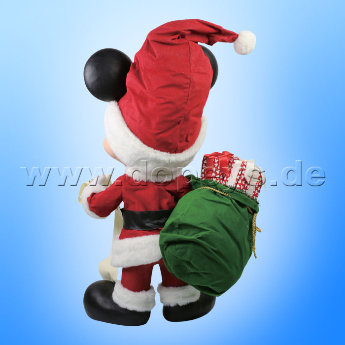 Disney Possible Dreams - Merry Mickey (Mickey Maus als Weihnachtsmann) Figur 76cm Statue 6006478