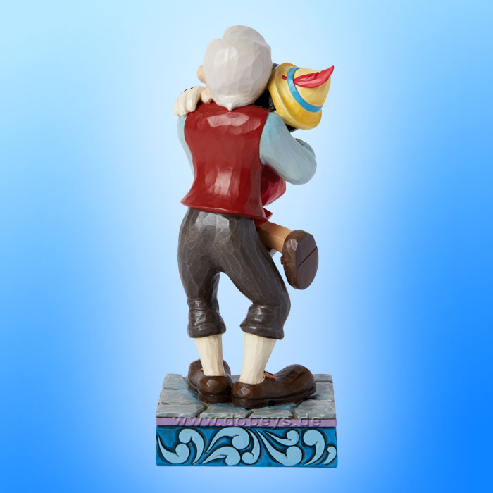Disney Traditions - Gepetto & Pinocchio Hugging (A Father's Love) figurine by Jim Shore 6015019