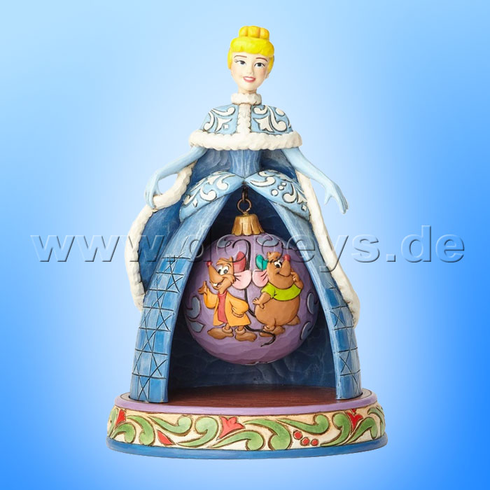 Disney Traditions / Jim Shore figurine from Enesco "Tidings Of Friendship (Cinderella Christmas)" 4057945.