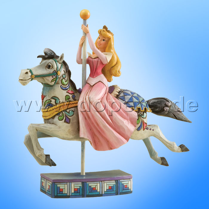 Disney Traditions / Jim Shore figurine from Enesco "Princess Of Beauty (Aurora Riding A Carousel Horse)" 4011743.