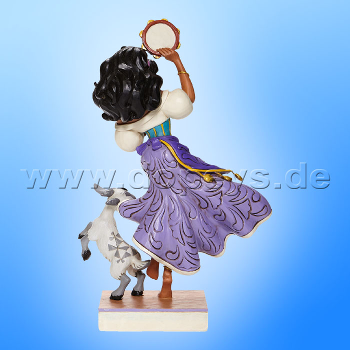 Disney Traditions - Twirling Tambourine Player (Esmeralda & Djali) von Jim Shore 6008071