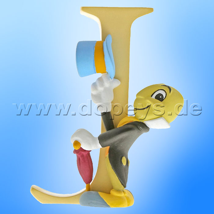 Enchanting Disney Collection - Buchstabe "J" - Jiminy Grille Figur von Enesco A29555