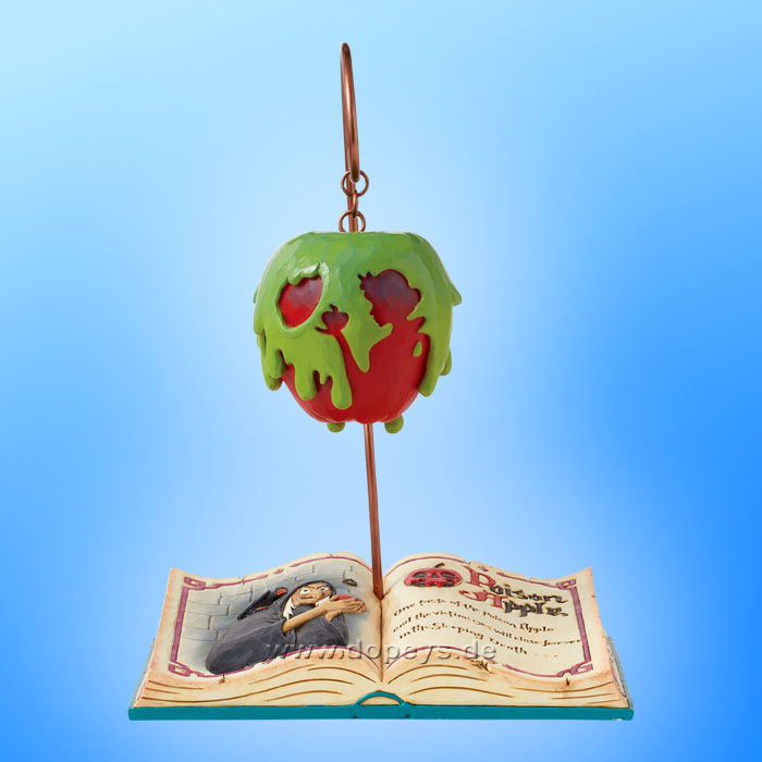 Disney Traditions - Poisoned Apple Book (Apple-solutely Poisonous/Wicked) figurine by Jim Shore 6016597