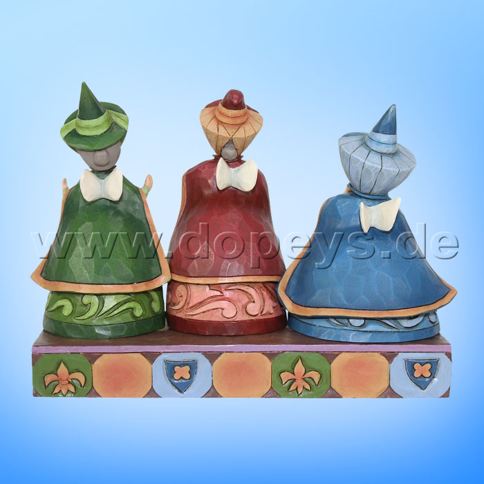 Disney Traditions / Jim Shore Figur von Enesco "Royal Guests (Drei gute Feen, Flora, Fauna & Sonnenschein)" 4059734