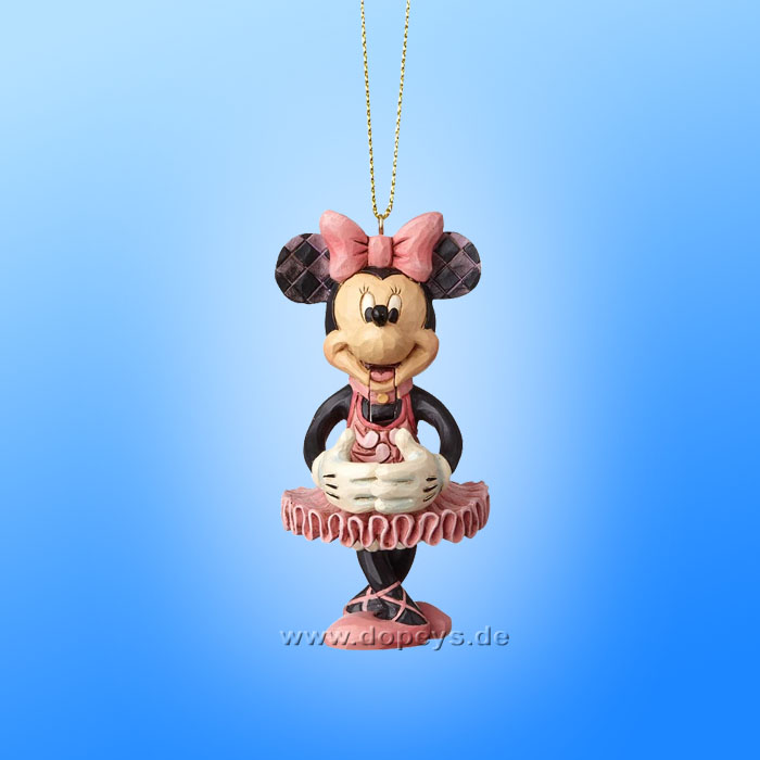 Disney Traditions / Jim Shore figurine from Enesco "Minnie Mouse Nutcracker (Hanging Ornament)" A29382