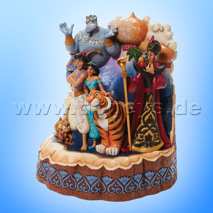 Disney Traditions - Arabian Nights (Aladdin Carved by Heart) figurine by Jim Shore 6008999