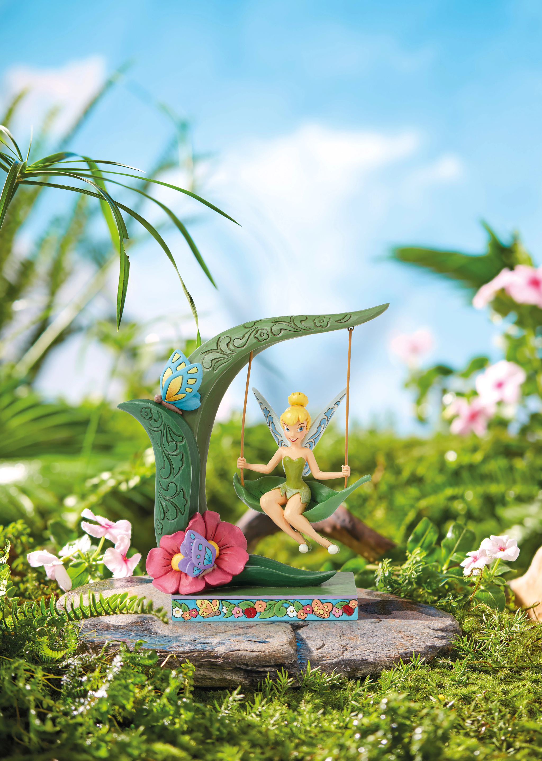 Disney Traditions - Tinker Bell on Swing (Suspended in Springtime Magic) figurine by Jim Shore 6016336