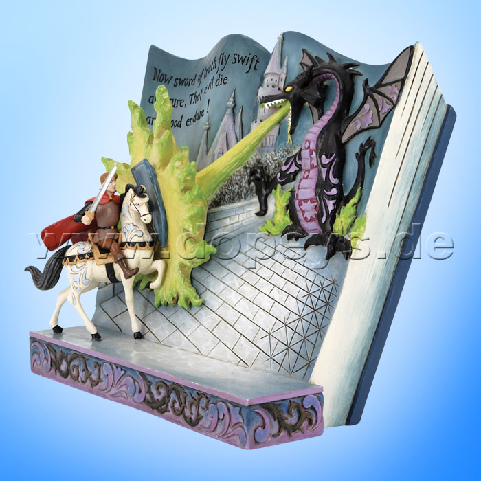 Disney Traditions Figur - Maleficient & Prinz Phillip Märchenbuch (Love Conquers All) von Jim Shore 6013068