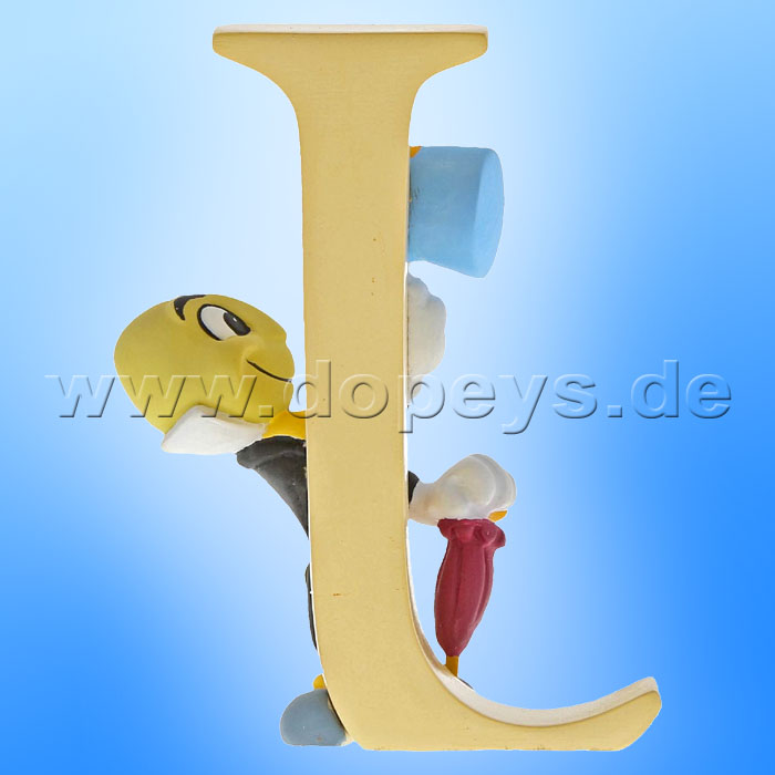 Enchanting Disney Collection - Letter "J" - Jiminy Cricket figurine by Enesco A29555
