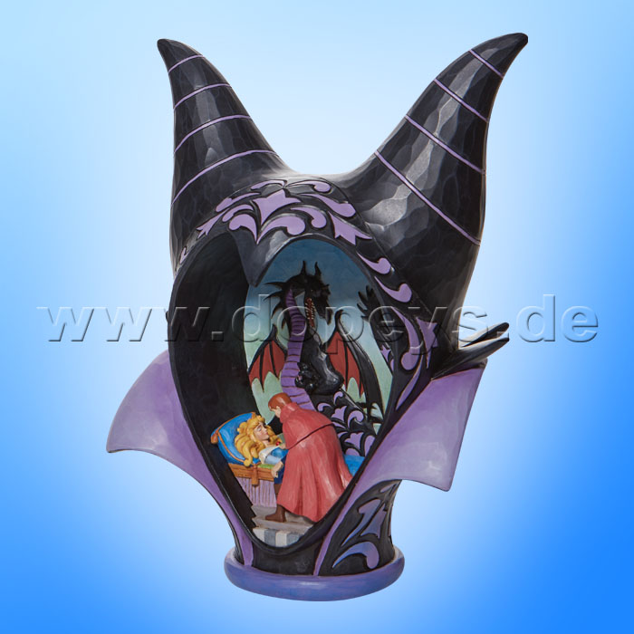 Disney Traditions - True Loves Kiss (Maleficent Diorama Headdress) figurine by Jim Shore 6008996