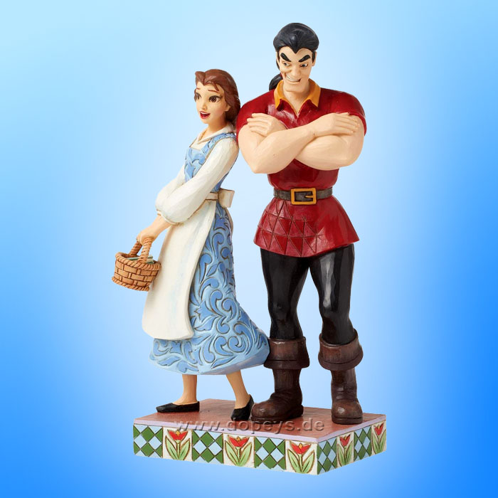 Disney Traditions - Belle & Gaston Figurine (Brilliant & Boorish) figurine by Jim Shore 6016342
