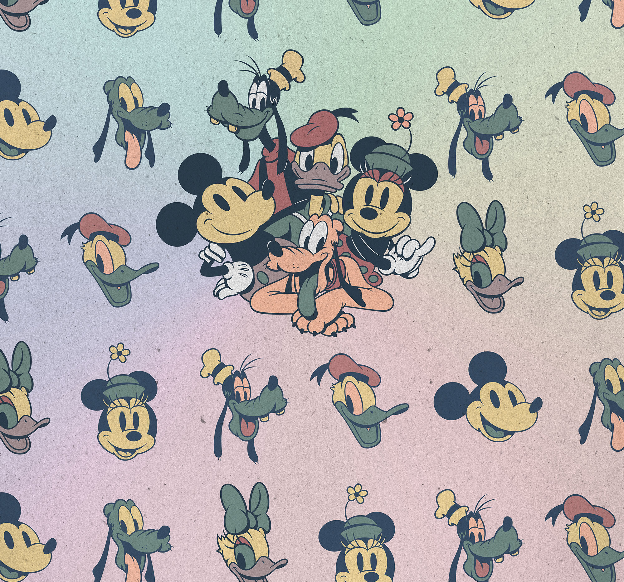 Disney Vlies Fototapete Mickey Maus "Mickey Fab5"