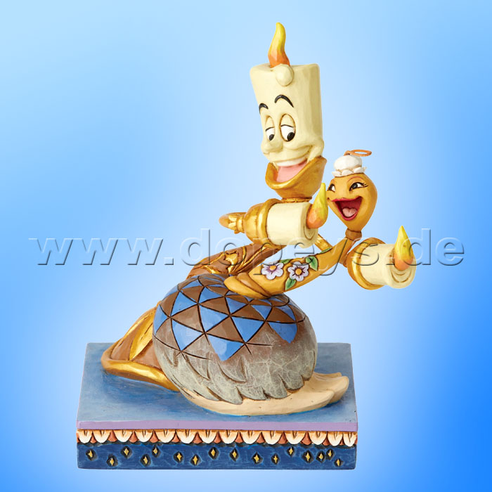 Romance By Candlelight (Lumiere & Staubwedel Plumette) Figur von Disney Traditions / Jim Shore - Enesco 6002814