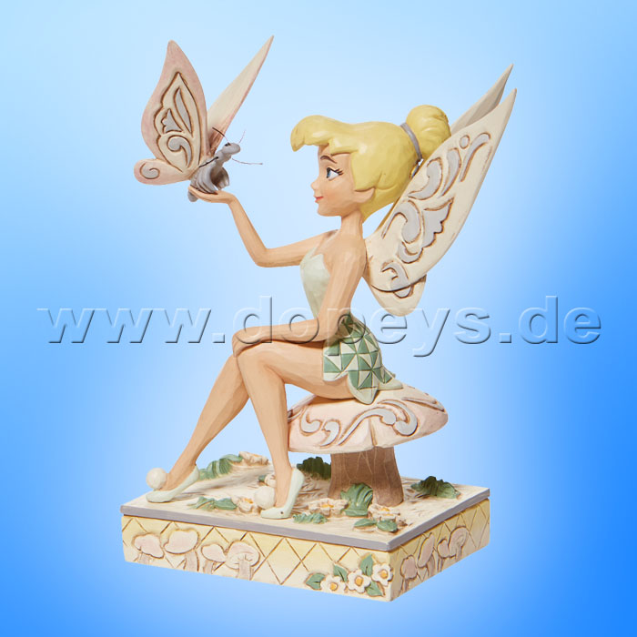 Disney Traditions - Passionate Pixie (Tinker Bell White Woodland) von Jim Shore 6008994