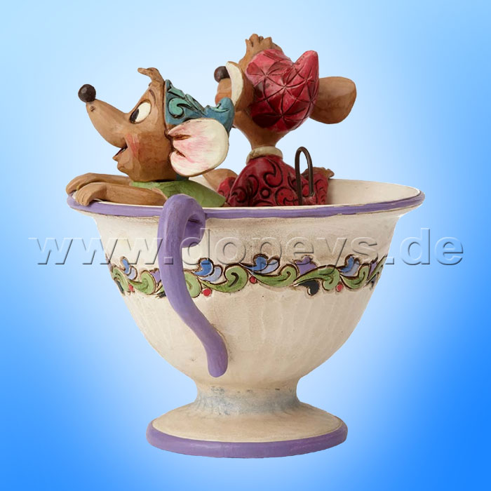 Disney Traditions - Tea for Two (Jaq and Gus in Tea Cup) figurine by Jim Shore 4016557