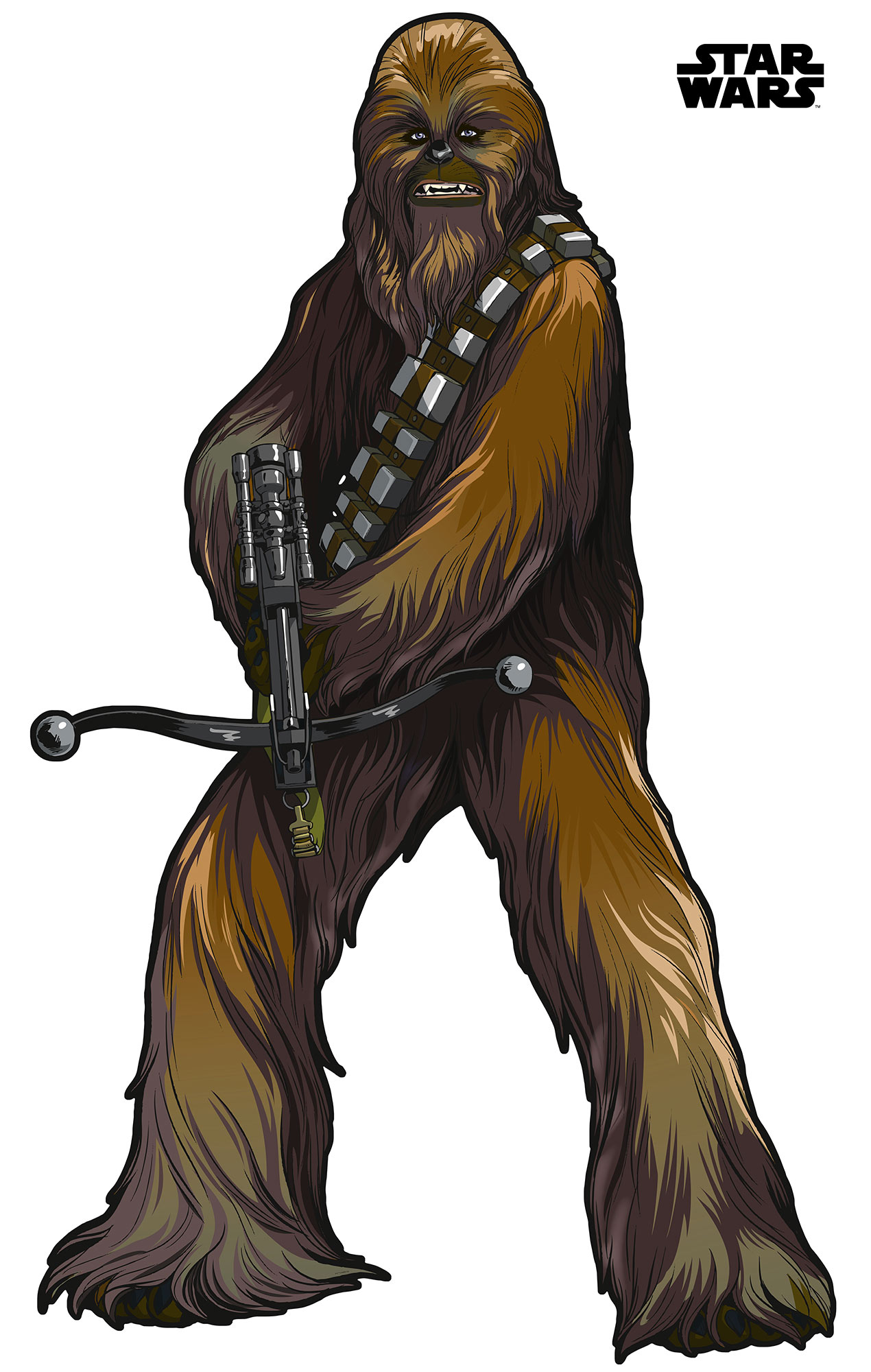 Star Wars Vlies Fototapete selbstklebend "Star Wars XXL Chewbacca" 127cm x 200cm