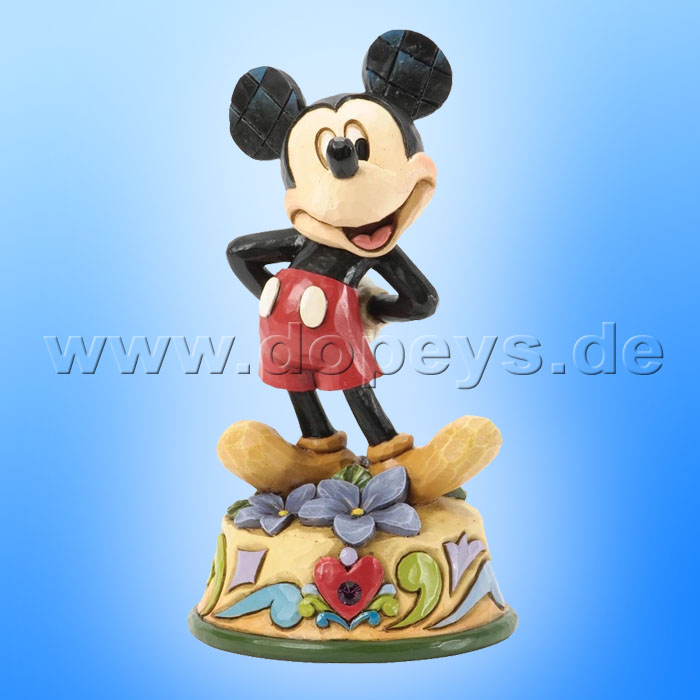 Disney Traditions / Jim Shore Figur von Enesco "Februar (Mickey Maus)" 4033959.