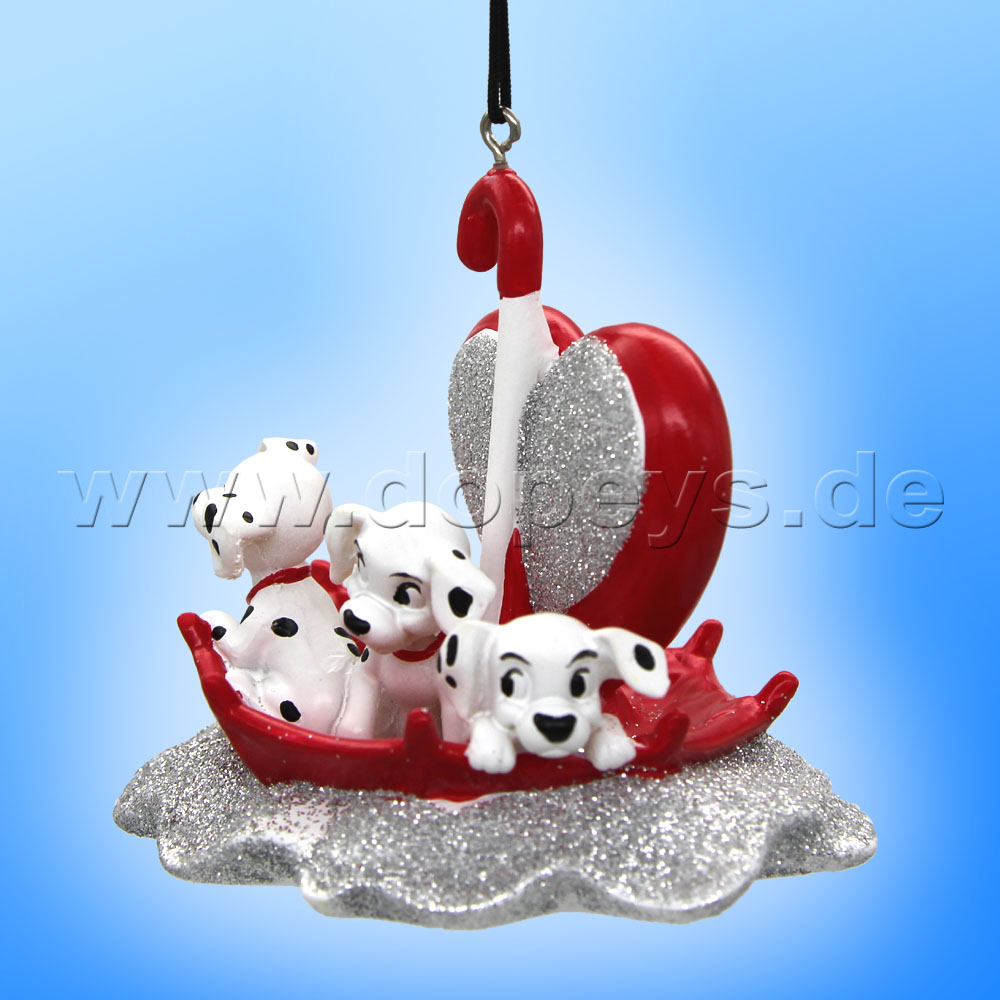 Kurt S. Adler - Disney "Candy Puppy's" Lady and the Tramp Hanging Ornament DN33044