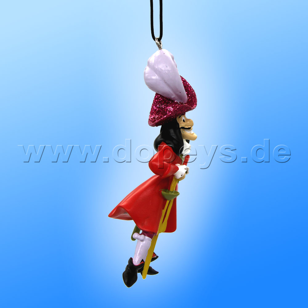 Kurt S. Adler - Disney "Merry Christmas Peter Pan" Captain Hook Hanging Ornament DN41006
