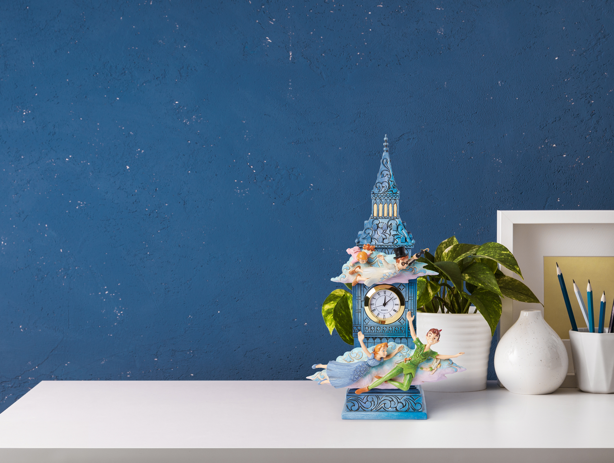 Disney Traditions - Peter Pan Clock (Time to Find Neverland) figurine by Jim Shore 6015025