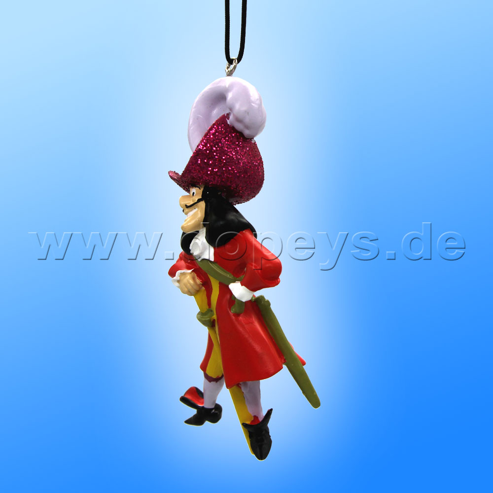 Kurt S. Adler - Disney "Merry Christmas Peter Pan" Captain Hook Hanging Ornament DN41006