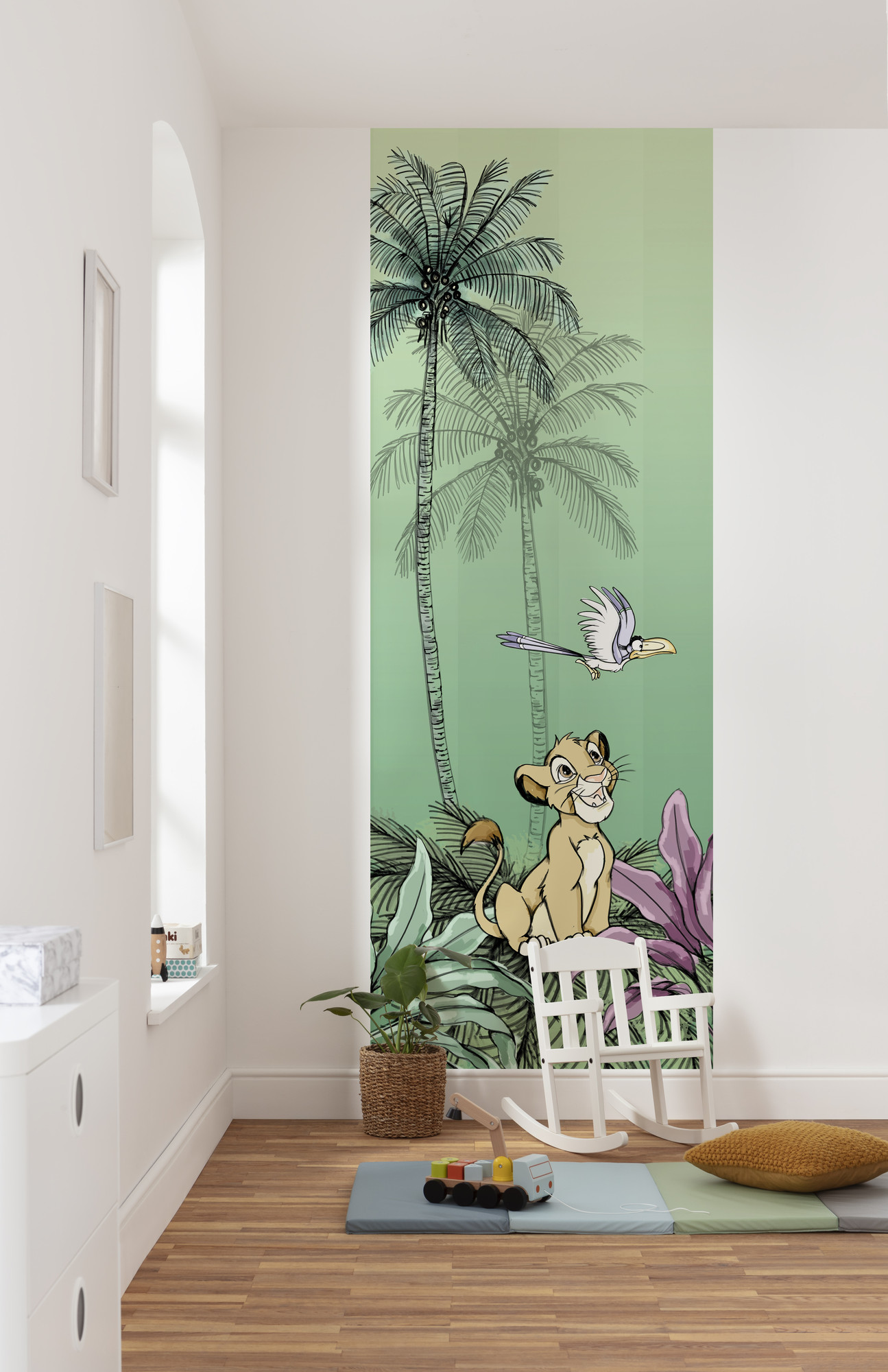 Disney Vlies Fototapete Der König der Löwen "Jungle Simba" 1,00m x 2,80m