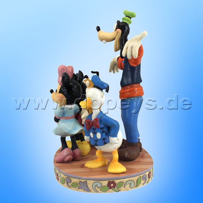 Disney Traditions - The Gang's All Here (Die fabelhaften 5 - Mickey, Minnie, Pluto, Donald & Goofy) von Jim Shore 4056752