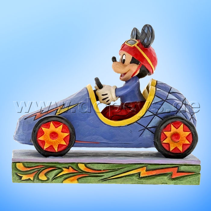 Disney Traditions / Jim Shore figurine from Enesco "Mickey Takes The Lead (Soap Box Derby Mickey)" 6000974