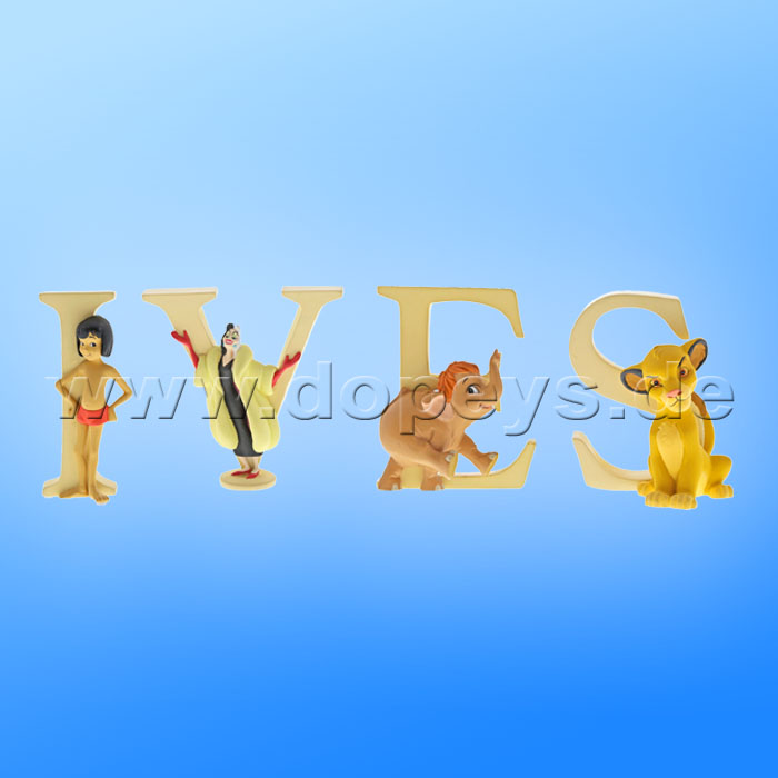 Enchanting Disney Collection - Buchstabe "I" - Mowgli Figur von Enesco A29554