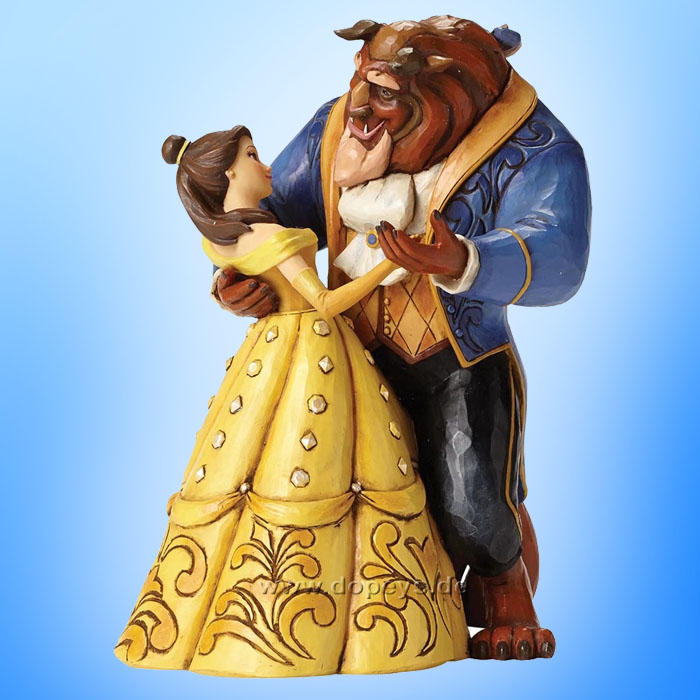 Disney Traditions / Jim Shore figurine from Enesco "Moonlight Waltz (Beauty & The Beast Figurine)" 4049619.